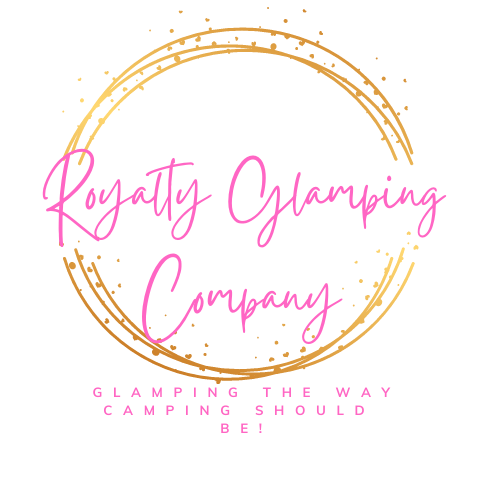 Gold Brush Glitter feminine Boutique Circle Logo