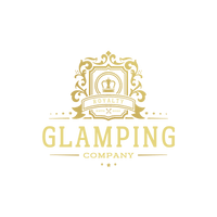 Gold Vintage Ornament Logo (200 × 200 px)